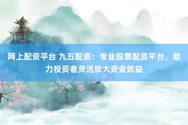 网上配资平台 九五配资：专业股票配资平台，助力投资者灵活放大资金效益