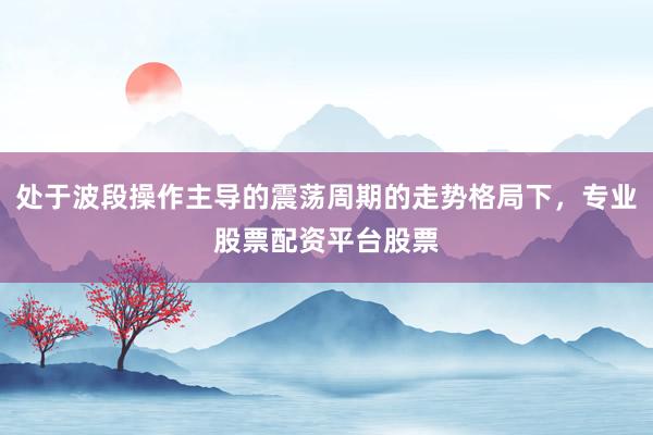处于波段操作主导的震荡周期的走势格局下，专业股票配资平台股票