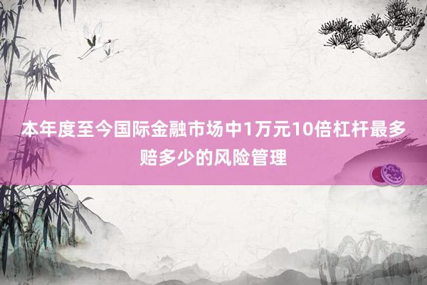 本年度至今国际金融市场中1万元10倍杠杆最多赔多少的风险管理